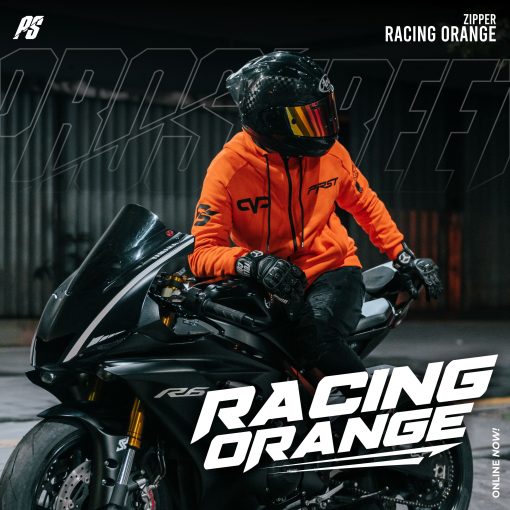 HD ZIPPER RACING ORANGE 1