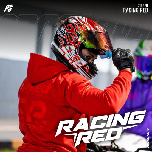 HD ZIPPER RACING RED 1