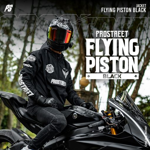 JKT FLYING PISTON BLACK 1