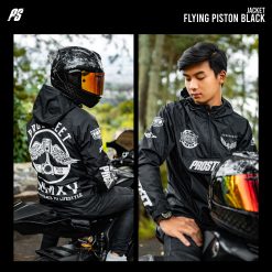 JKT FLYING PISTON BLACK 4