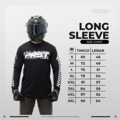 SIZE CHART LONGSLEEVE UPDATE