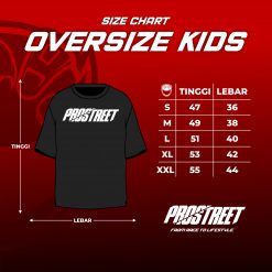 TS OS KIDS FEED ( SIZE CHART )