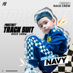 Tracksuit Prostreet Race Crew Navy Kids