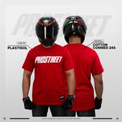 Alternative view of T-Shirt Prostreet Base Logo Red