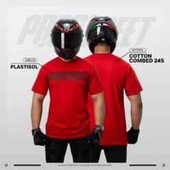 Alternative view of T-Shirt Prostreet Base Racing Line Red