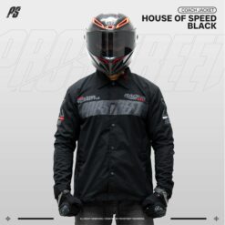 Coach Jaket Prostreet House of Speed Black