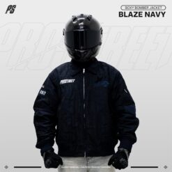 Jaket Boxy Bomber Prostreet Blaze Navy