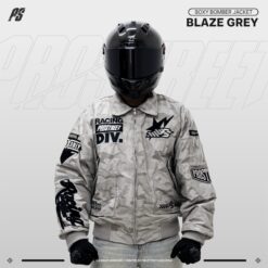 Jaket Boxy Bomber Prostreet Blaze Grey