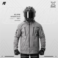 Jaket Motor Prostreet Windbreaker Eclipse Grey