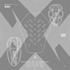 Alternative view of Jaket Motor Prostreet Windbreaker Eclipse Grey