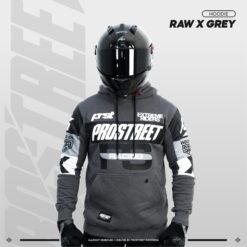 Hoodie Prostreet Raw X Grey