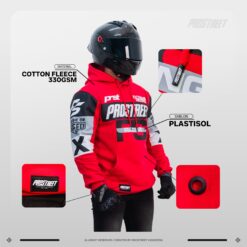 Alternative view of Hoodie Prostreet Raw X Red