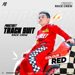 Tracksuit Prostreet Race Crew Red Kids