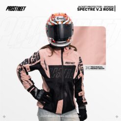 Jaket Prostreet Woman Spectre Air Tech System V.2 Rose