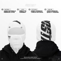 Alternative view of Balaclava Prostreet Basic White