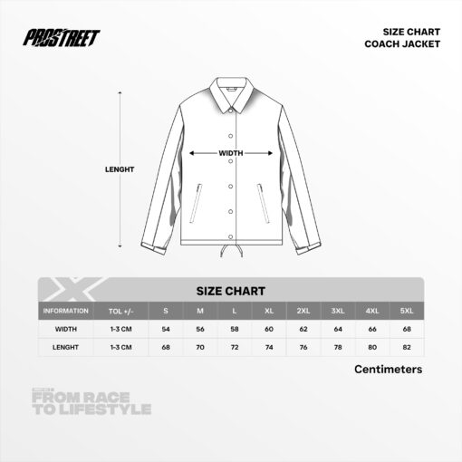 Coach Jaket Prostreet House of Speed Black – PROSTREET