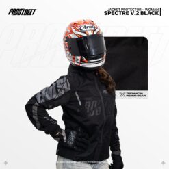 Jaket Prostreet Woman Spectre Air Tech System V.2 Black